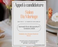 Appel à candidature Salon du Mariage 2026